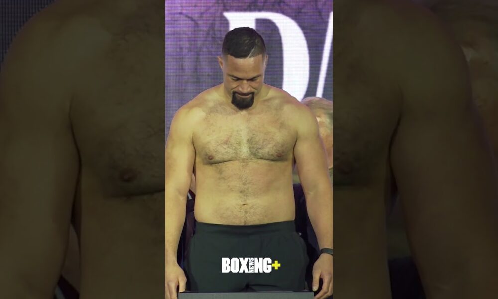 Joseph Parker Weighs In At Career Heaviest 267lbs For Bakole Fight