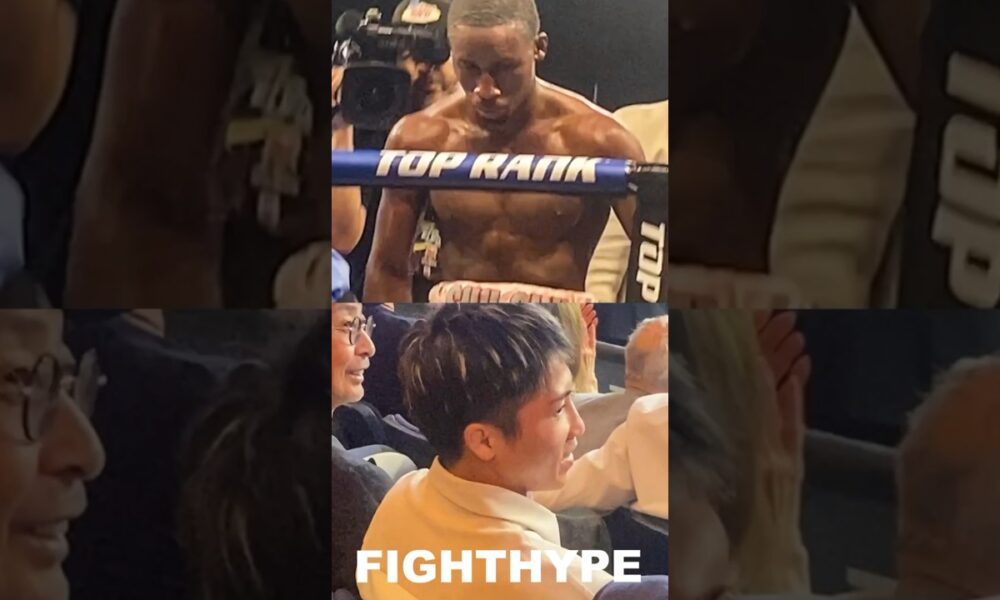 Naoya Inoue WATCHES Bruce Carrington BOW to him after KO WIN & SHOW RESPECT