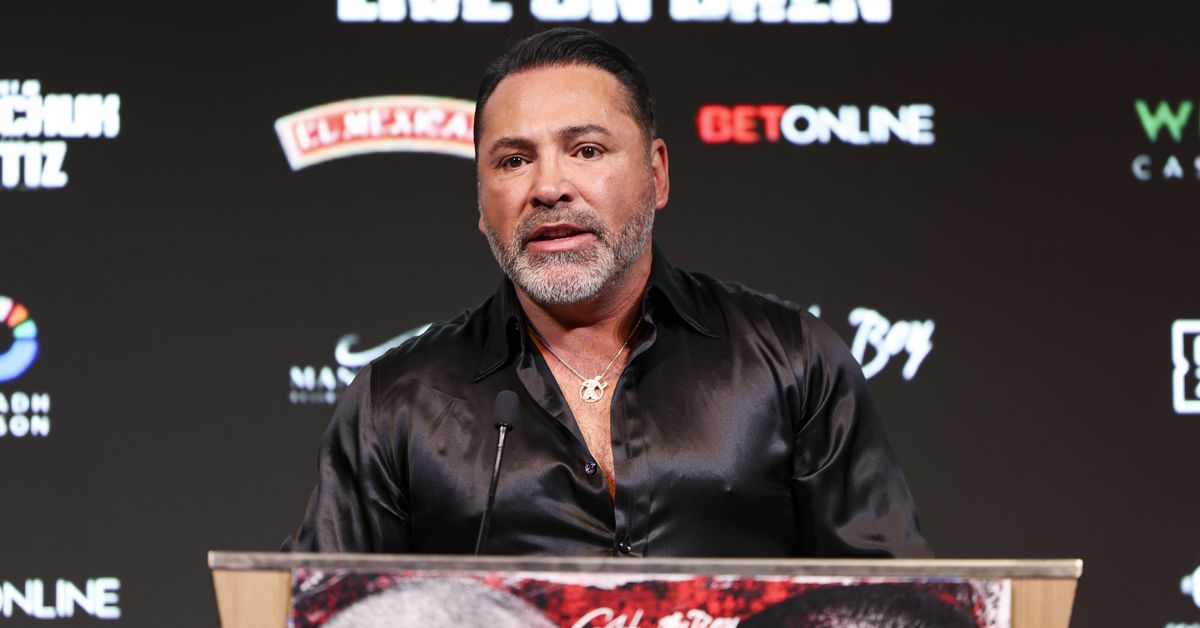 Oscar de la Hoya reacts to the lawsuit Devin Haney, the future of Ryan Garcia