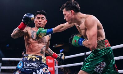 Photos: Brandon Figueroa decisions Mark Magsayo