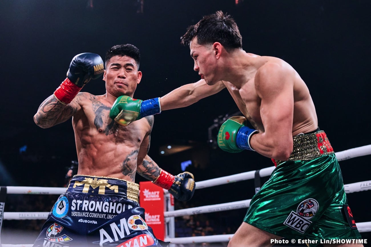 Photos: Brandon Figueroa decisions Mark Magsayo