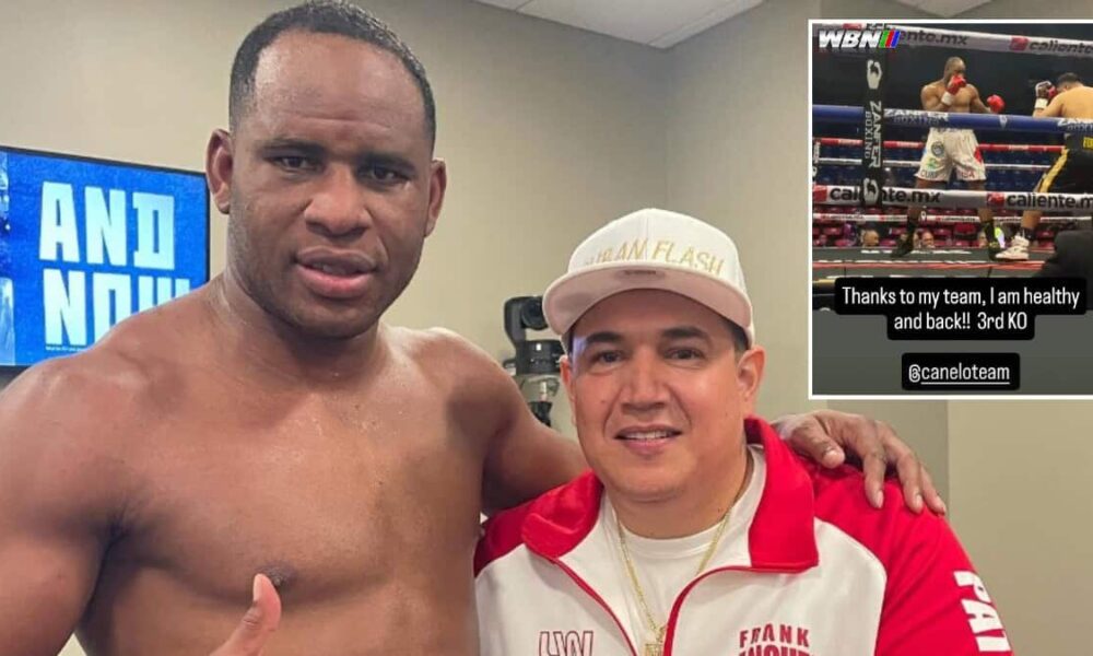 Heavyweight Frank Sanchez and Eddy Reynoso