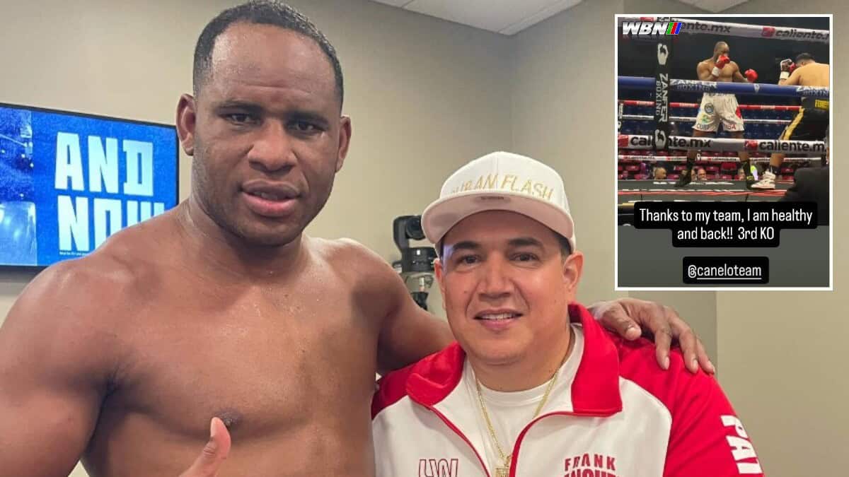 Heavyweight Frank Sanchez and Eddy Reynoso