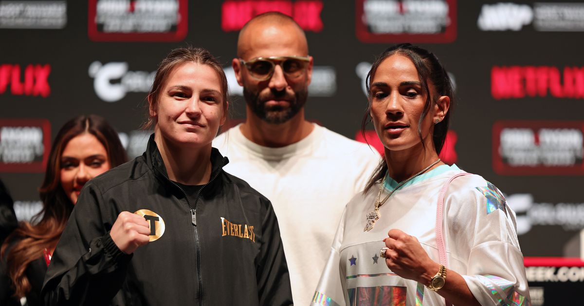 Amanda Serrano and Katie Taylor express their confidence to a rematch