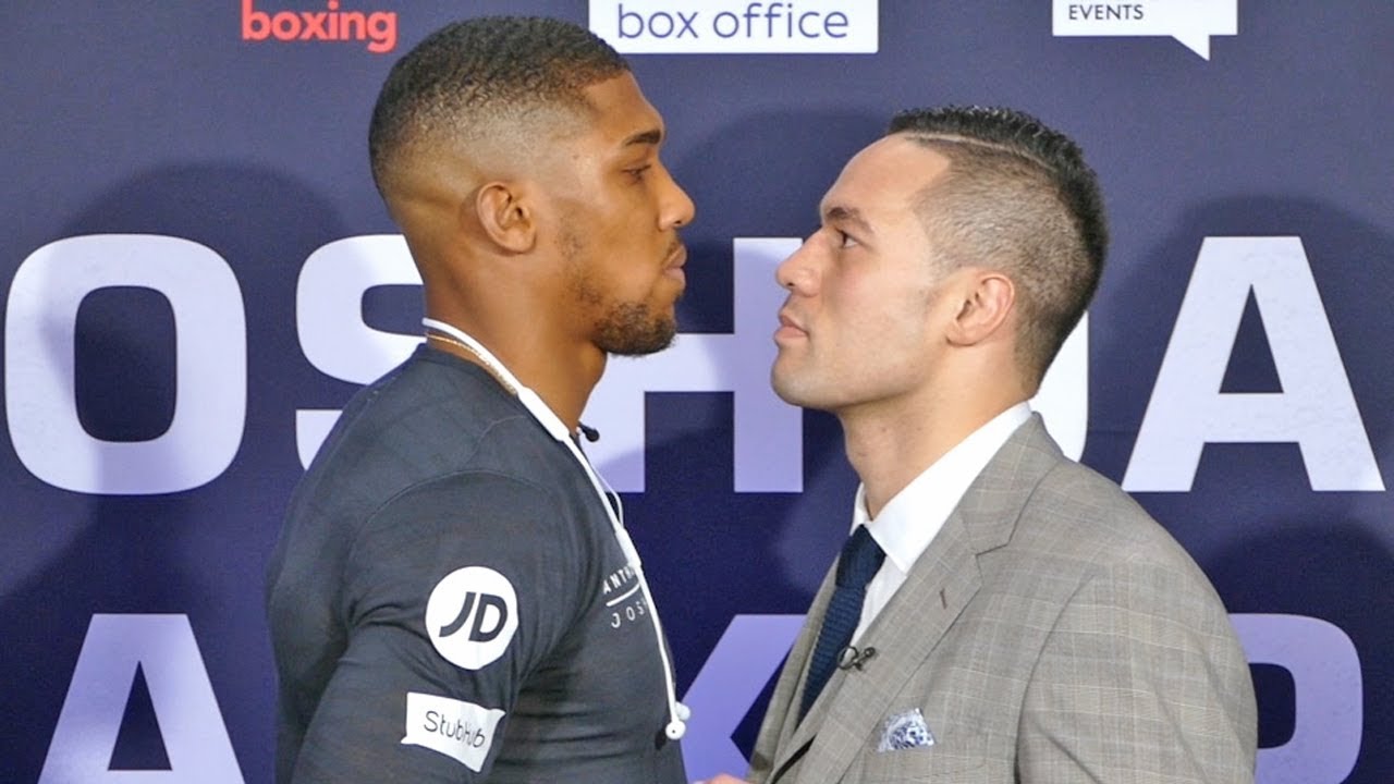 Anthony Joshua vs Joseph Parker Face to Face | Official Face Off