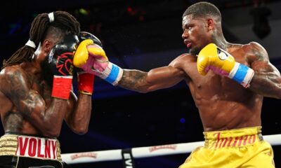 Williams and Volny had a pulsating 12 round battle Photo Credit: Melina Pizano/Matchroom