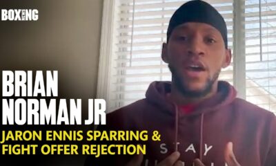 Brian Norman Jr Shuts Down Jaron Ennis Sparring Story & Fight Offer