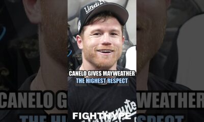 CANELO GIVES FLOYD MAYWEATHER THE HIGHEST RESPECT ON "NOBODY CAN COMPARE" SKILLS