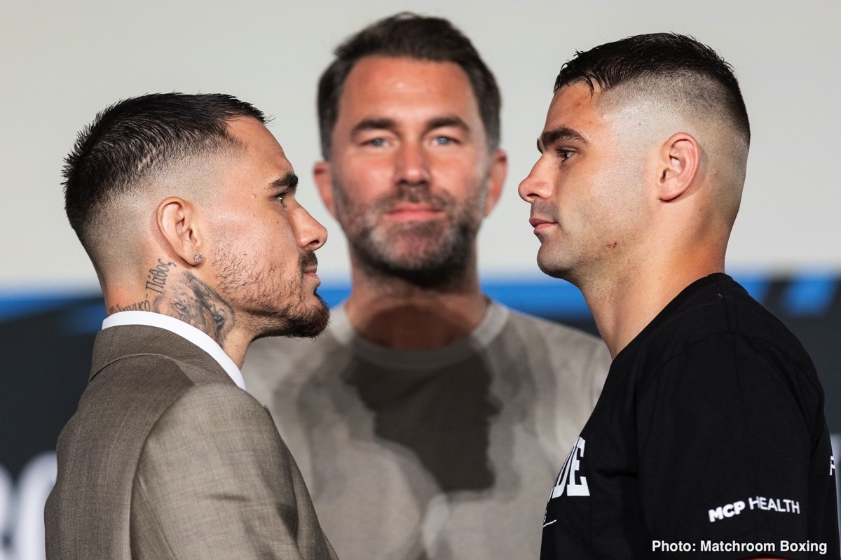 Image: Kambosos Jr.'s New York IBF Title Shot Against Hitchins Hinges on Sydney Victory: Wyllie Lurks as Potential Spoiler, Hearn Reveals