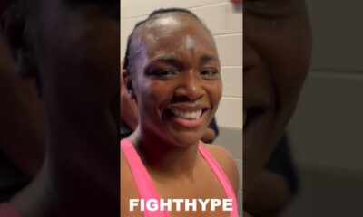 Claressa Shields FIRST WORDS after KNOCKING OUT Joanisse for Heavyweight Title: “BRICK HANDS”