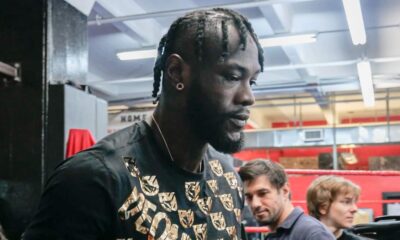 Deontay Wilder workout