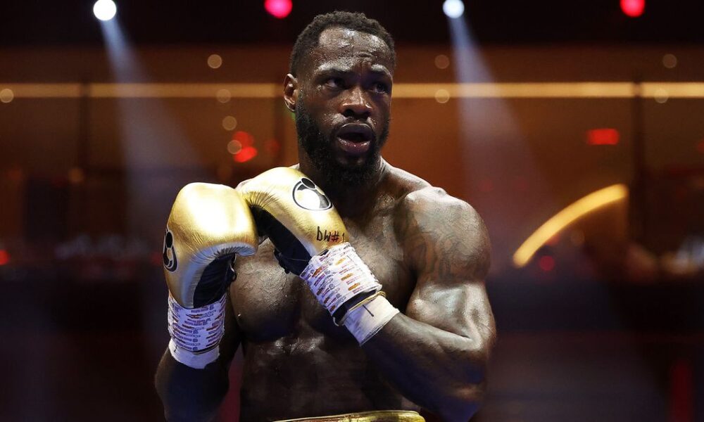 Deontay Wilder says he is still training and not leaving the box