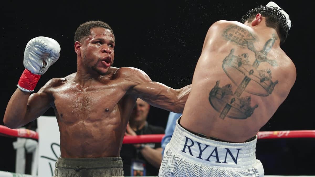 Devin Haney Broken Jaw vs Ryan Garcia