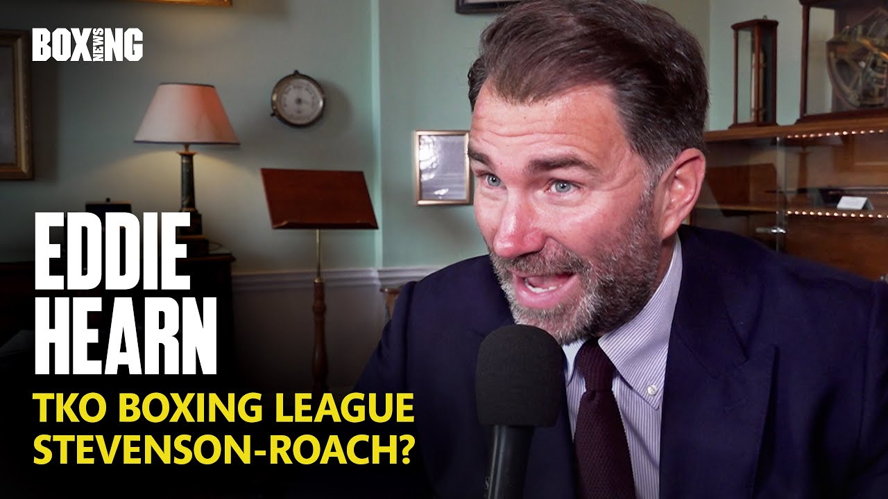 Eddie Hearn On TKO Boxing League & Ali Act, Stevenson-Roach?