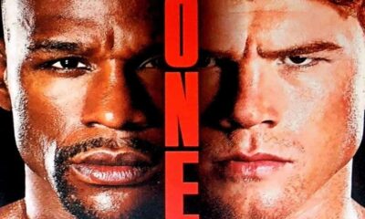 Floyd Mayweather vs Canelo Alvarez poster