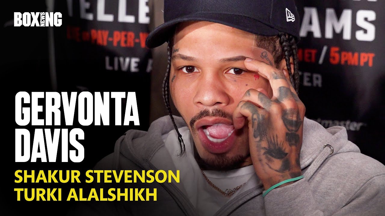 Gervonta Davis On Shakur Stevenson Fight, Turki Alalshikh & Crawford