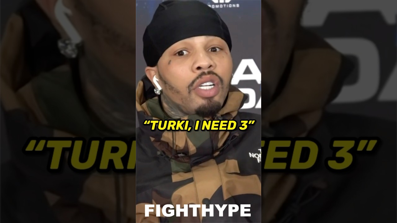 Gervonta Davis SENDS Turki Alalshikh NEW DEMAND for Shakur Stevenson fight