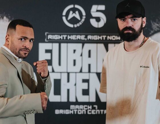 Eubank and McKenna face-to-face ahead of Friday