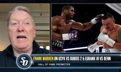 'I DON'T GIVE A FLYING F***!' - FRANK WARREN in NYC - Usyk vs Dubois 2, Eubank vs Benn