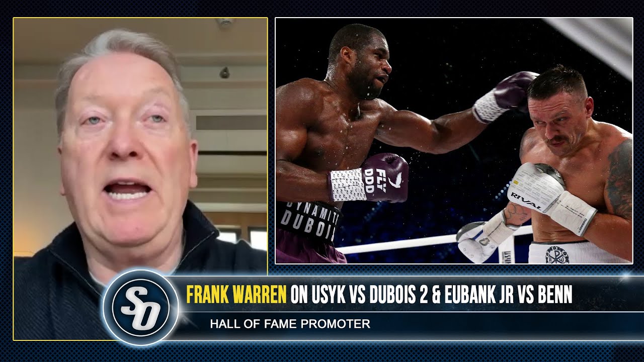 'I DON'T GIVE A FLYING F***!' - FRANK WARREN in NYC - Usyk vs Dubois 2, Eubank vs Benn