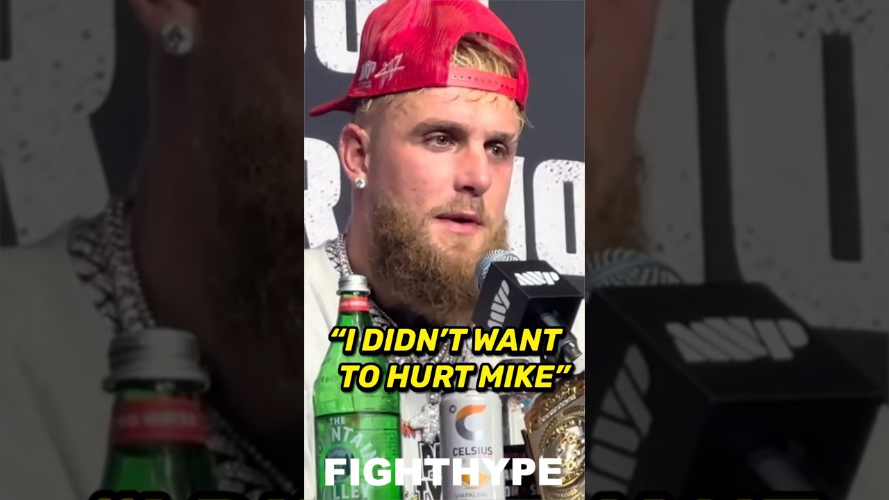 Jake Paul IMMEDIATELY AFTER BEATING Mike Tyson; ADMITS CARRIED & DIDN’T WANT TO HURT him