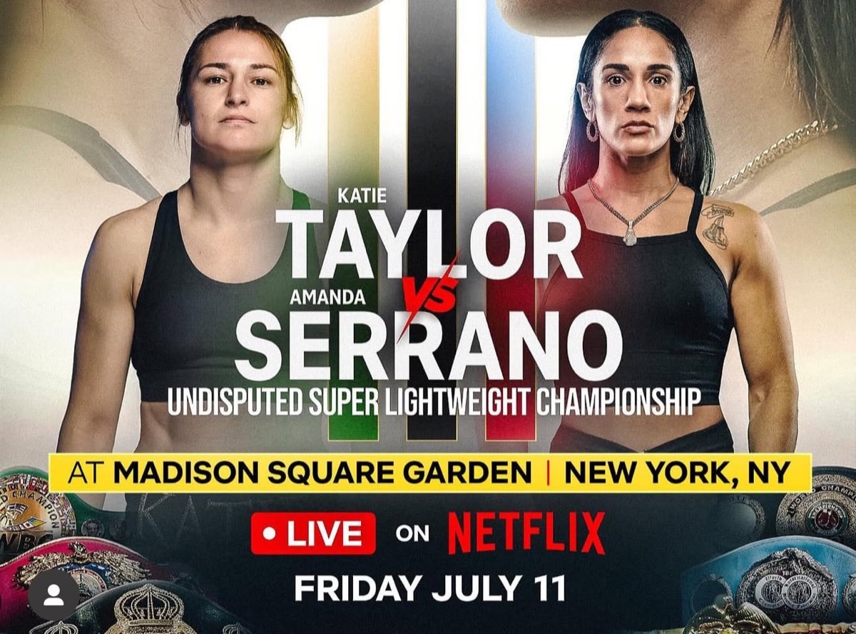 Image: Katie Taylor vs. Amanda Serrano 3 Set for July 11 – The War Continues!