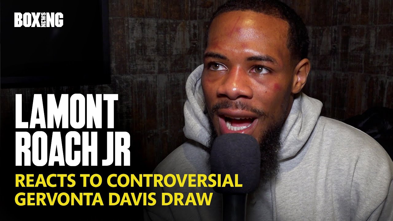 Lamont Roach Jr Reacts To Controversial Gervonta Davis Draw | Exclusive