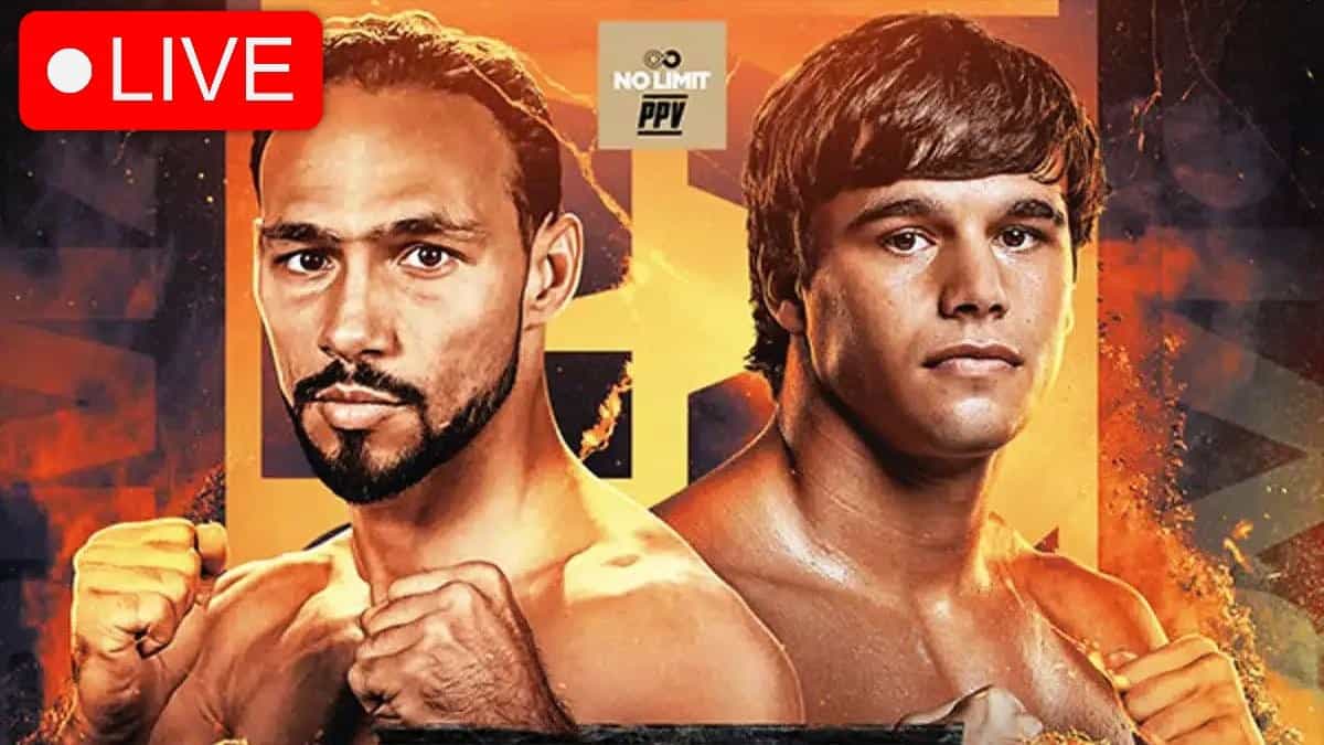 Thurman vs Jarvis poster LIVE