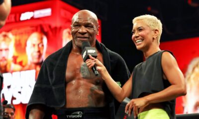 Mike Tyson is looking forward to giving Jake Paul beating