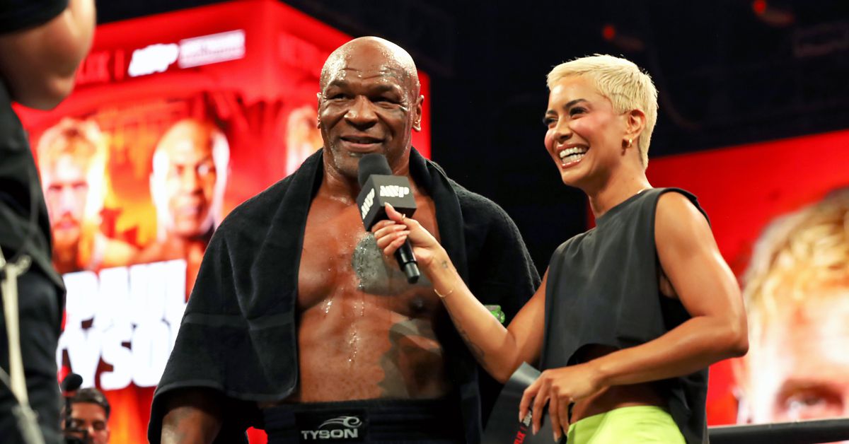 Mike Tyson is looking forward to giving Jake Paul beating