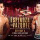 Image: Rafael Espinoza Defends Featherweight Title Against Edward Vazquez in Co-Main on Inoue vs. Cardenas Event