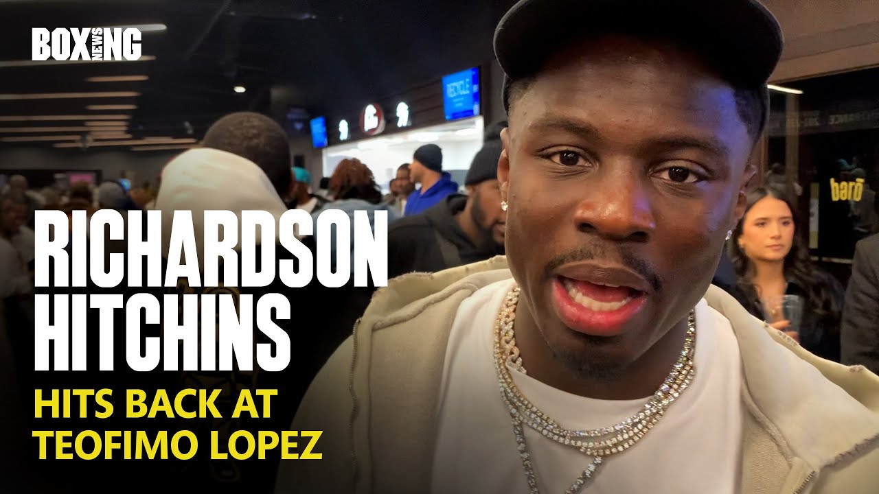 Richardson Hitchins Denies Teofimo Lopez Fight Offer