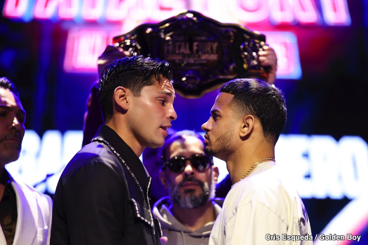 Image: Romero Says Ryan Garcia Wants to Be a Model, Not a Champion