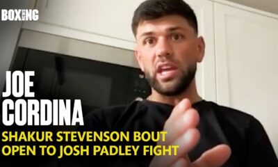 "Shakur Stevenson Bottled It!" - Joe Cordina