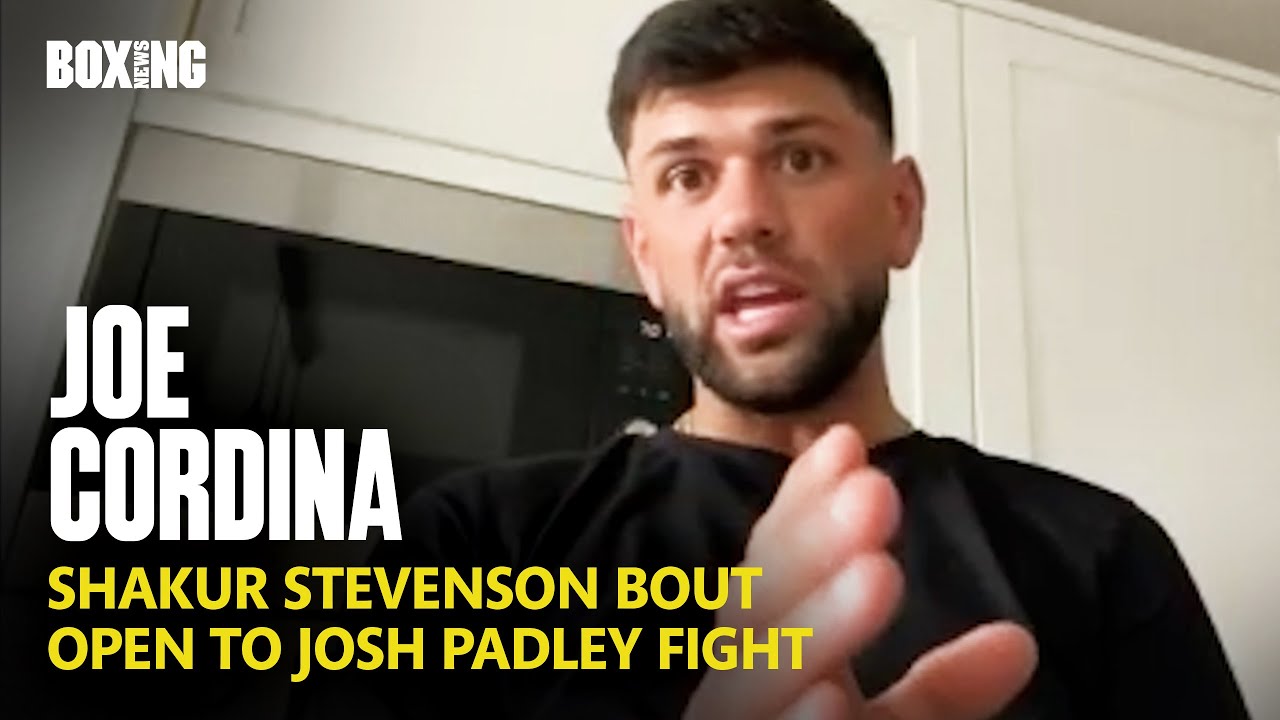 "Shakur Stevenson Bottled It!" - Joe Cordina