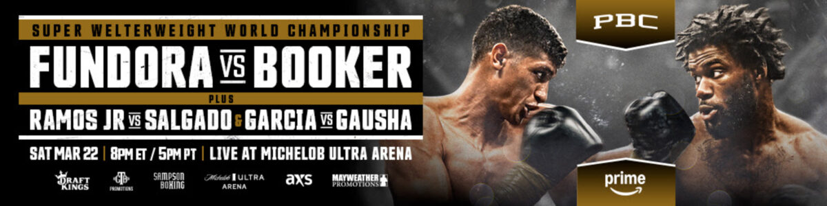 Image: Fundora Defends Against Booker, Garcia vs. Gausha on March 22nd