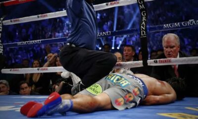 Manny Pacquiao knocked out by Juan Manuel Marquez