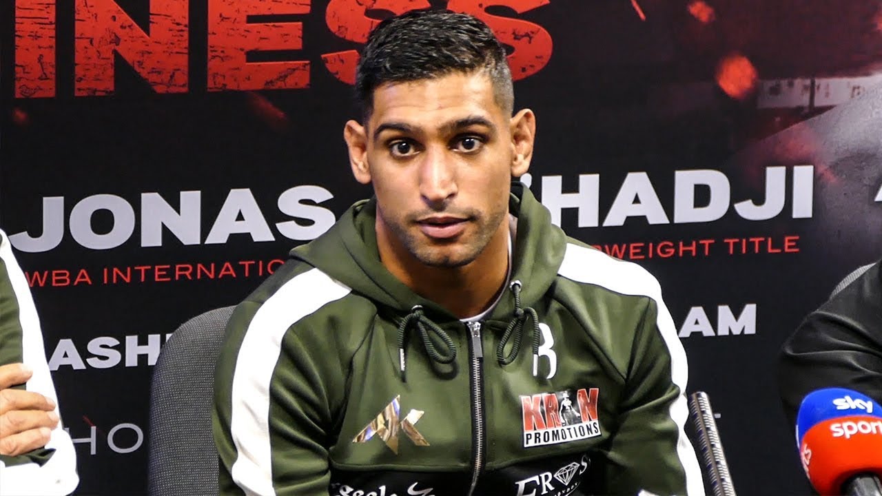 Amir Khan POST FIGHT PRESS CONFERENCE | vs Phil Lo Greco