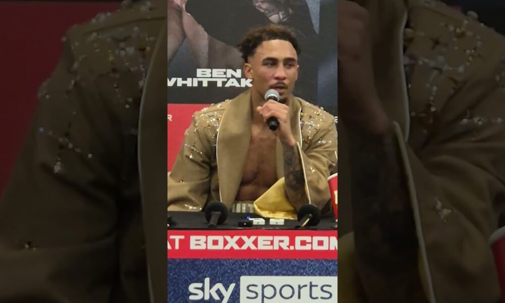 Ben Whittaker IN TEARS after REVENGE!