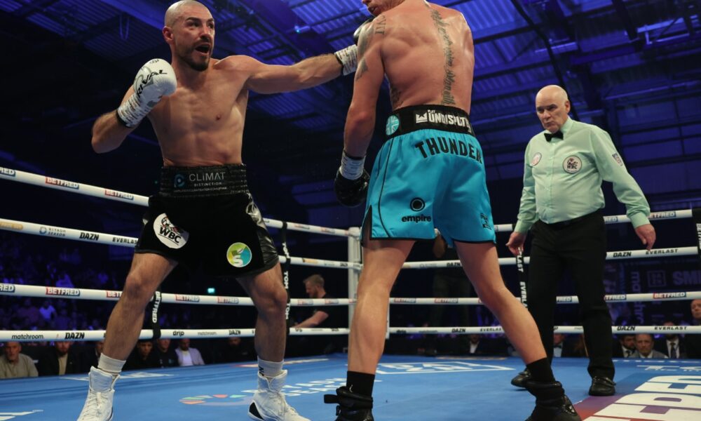 Image: Boxing Results: Dalton Smith's Sheer Size Too Much for Germain: Three Knockdowns Highlight Dominant