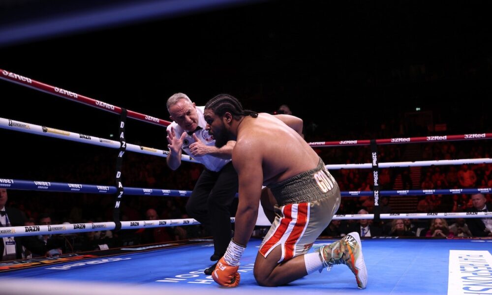 Image: Break? What Break? Referee Incompetence Leaves Jeamie TKV Smashed by Illegal Blow