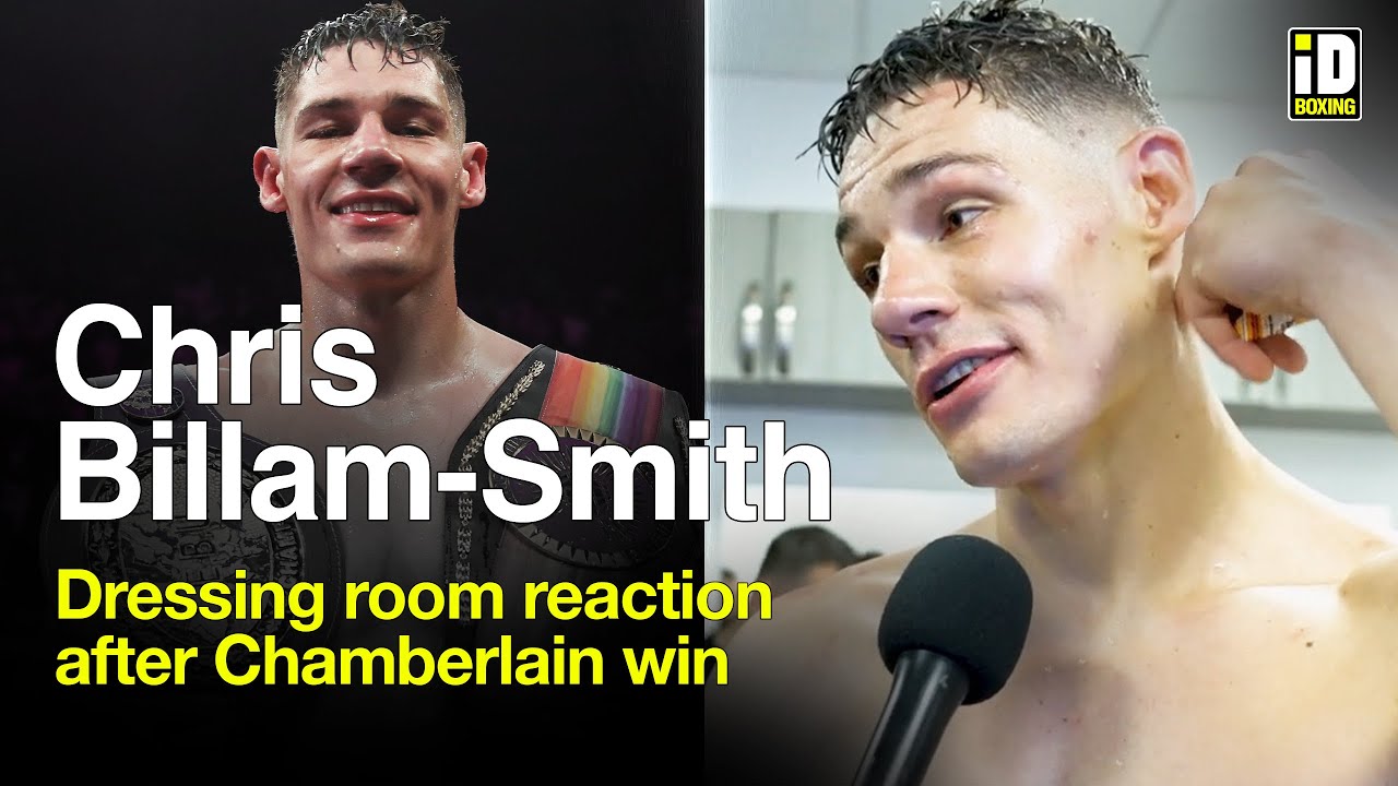 Chris Billam-Smith Immediate Dressing Room Reaction To Win Over Isaac Chamberlain