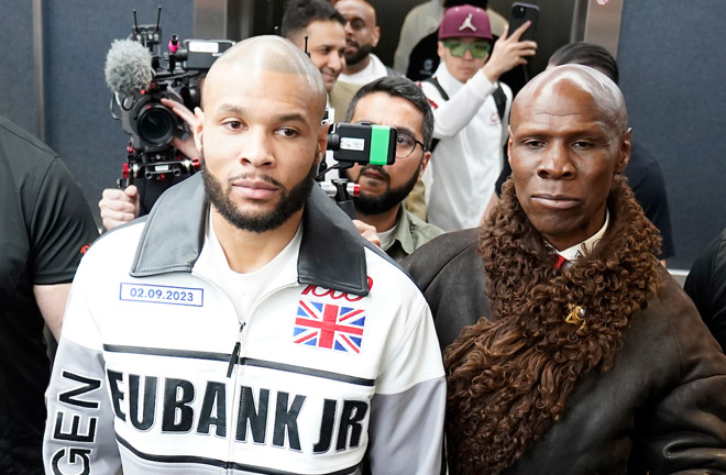 Eubank and Benn dogged it out in a thriller (Photo Credit: Mark Robinson Matchroom Boxing)