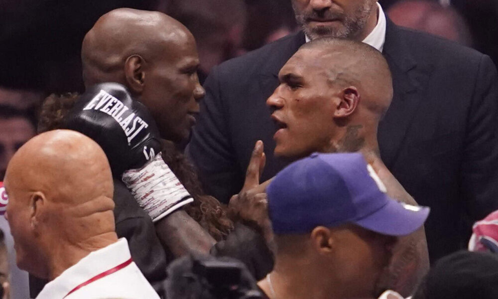 Conor Benn and Chris Eubank Sr.