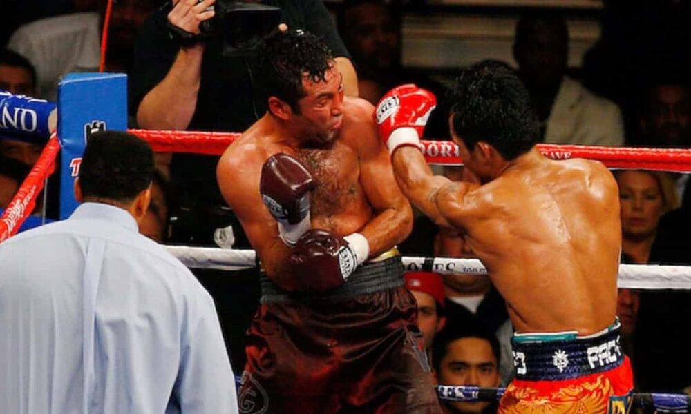Oscar De La Hoya vs Manny Pacquiao