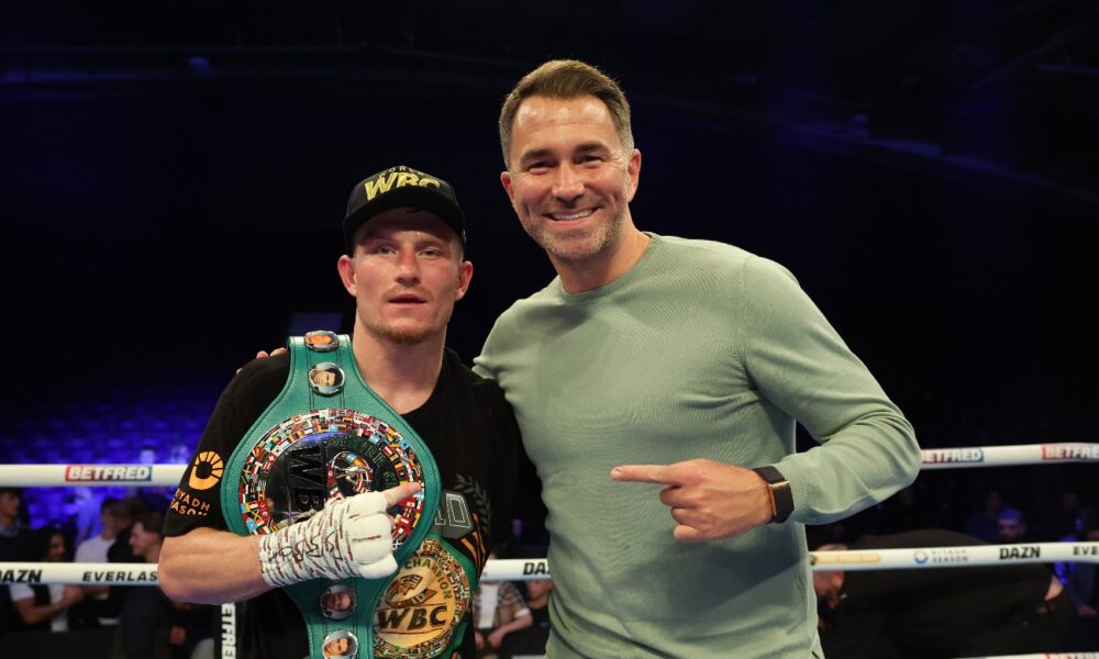 Image: "Definitely Puello or the WBC Title": Eddie Hearn Discusses Dalton Smith's Next Steps After Less-Than-Spectacular Win Over Germain