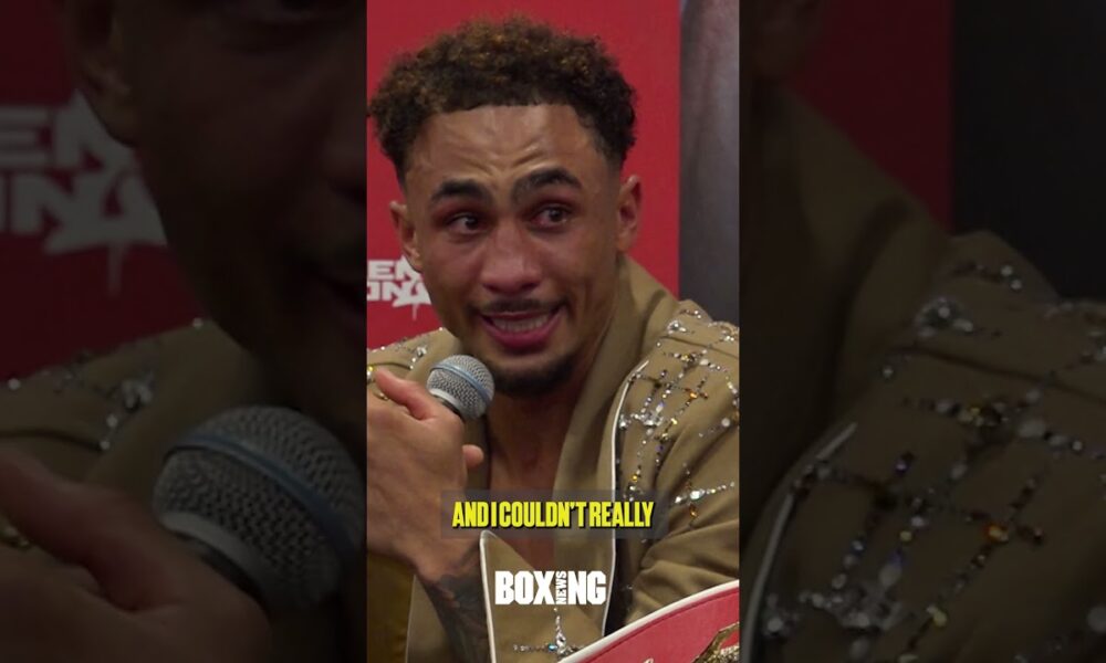 Emotional Ben Whittaker Cries After Beating Liam Cameron