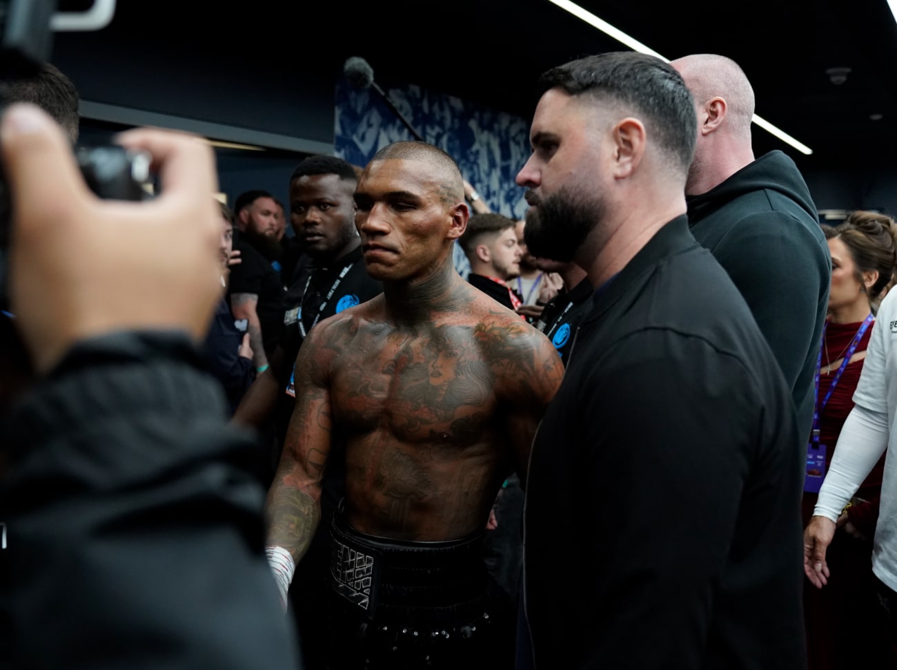 Image: Facial Damage and a Planned Return: Eubank Jr. Victorious Over Benn in Grueling London Encounter