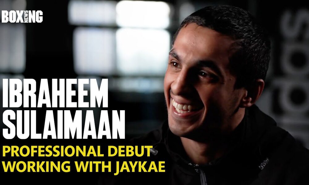 Introducing Jaykae-Managed Boxer Ibraheem Sulaimaan