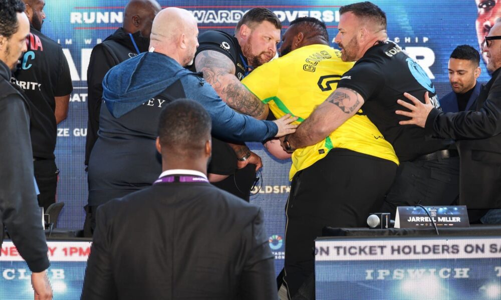 Jarrell Miller vs Fabio Wardley